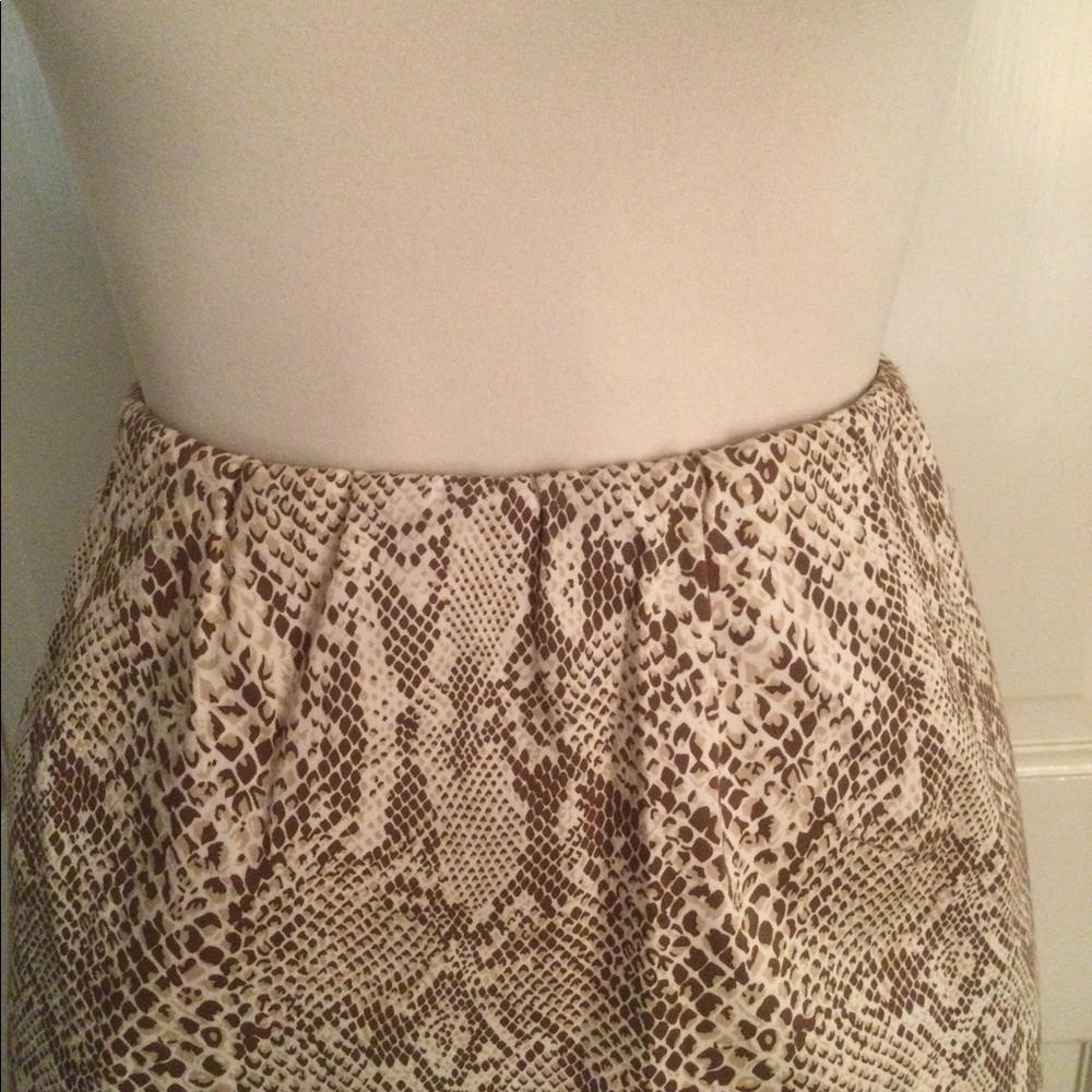 Nwt! Doncaster Python Print Skirt - image 3